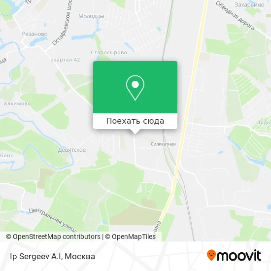 Карта Ip Sergeev A.I