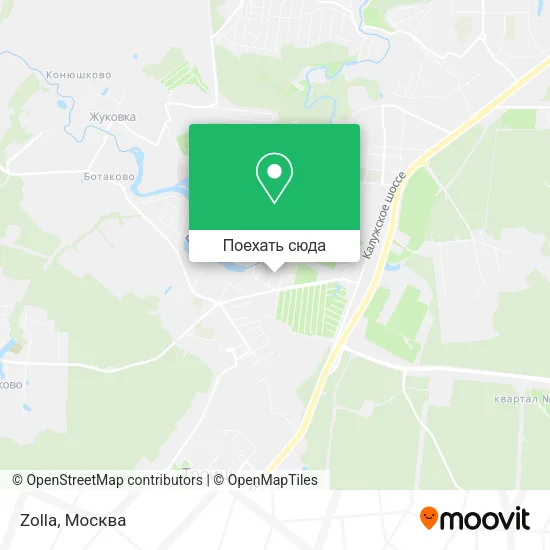 Карта Zolla