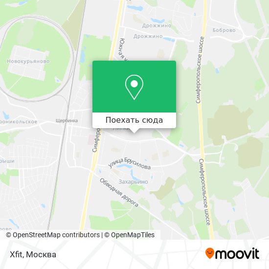 Карта Xfit