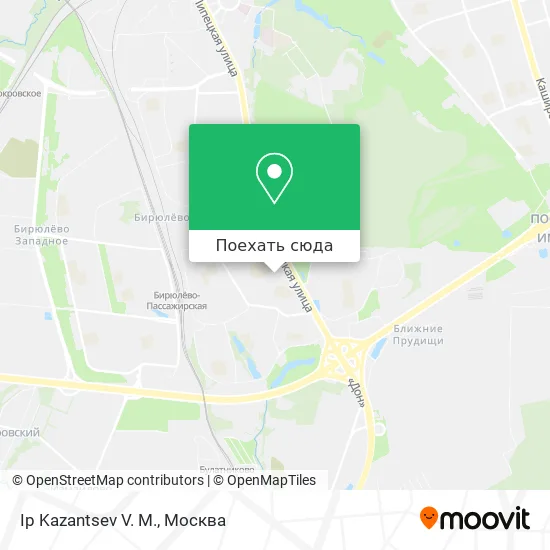 Карта Ip Kazantsev V. M.