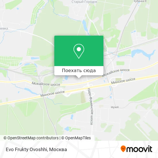 Карта Evo Frukty Ovoshhi