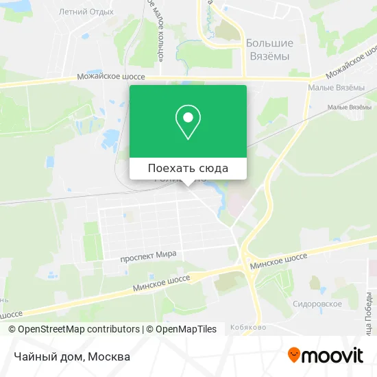 Карта Чайный дом