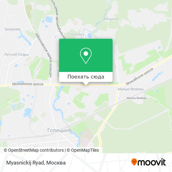 Карта Myasnickij Ryad