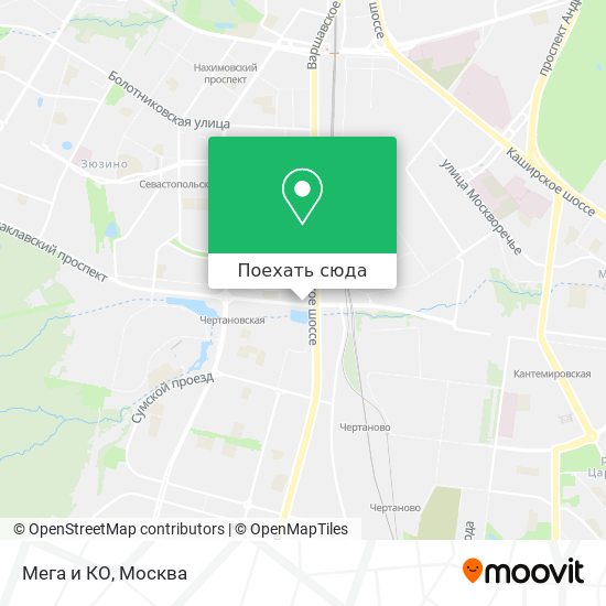 Карта Мега и КО