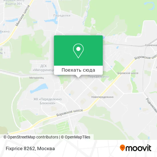 Карта Fixprice 8262