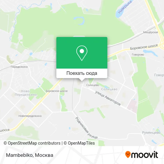 Карта Mambebiko