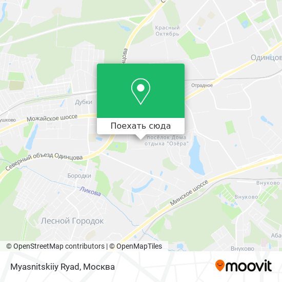 Карта Myasnitskiiy Ryad