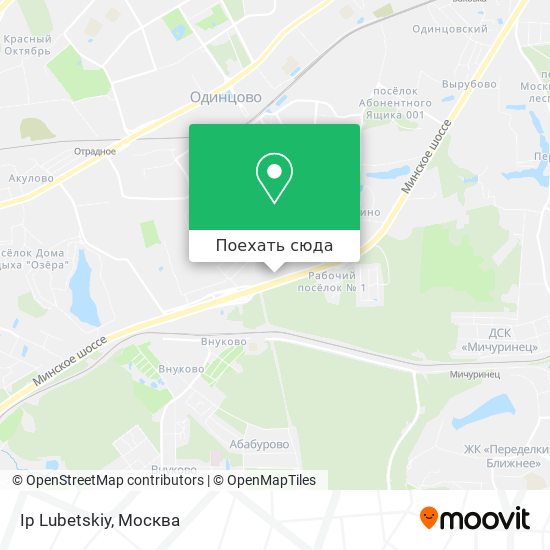 Карта Ip Lubetskiy