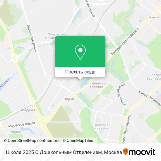 Карта Школа 2025 С Дошкольным Отделением