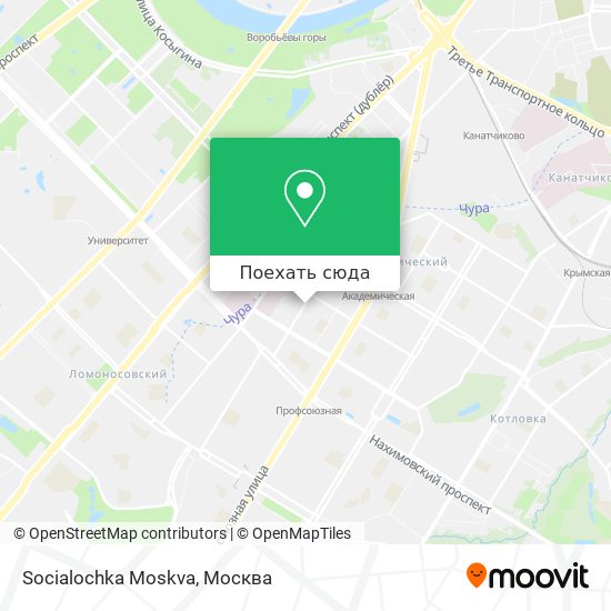 Карта Socialochka Moskva