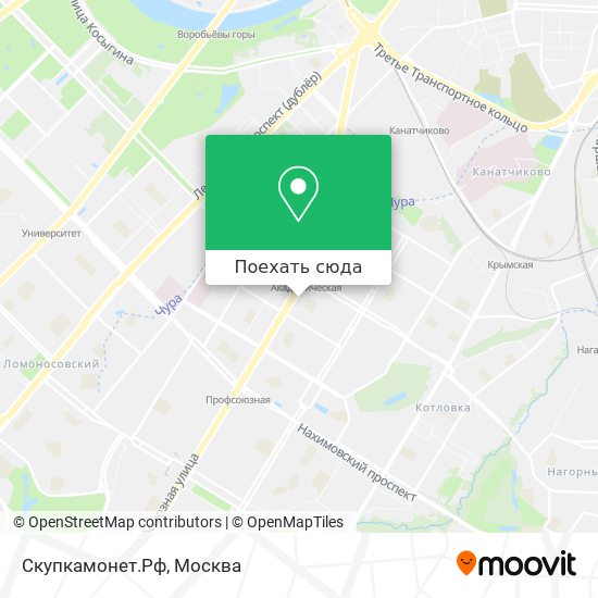 Карта Скупкамонет.Рф