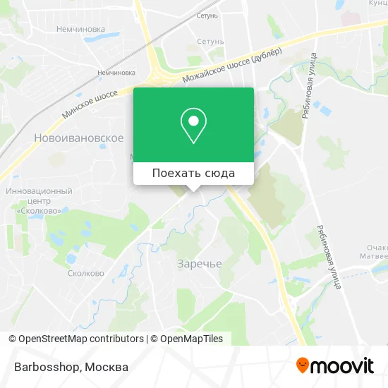 Карта Barbosshop