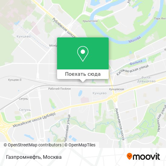 Карта Газпромнефть