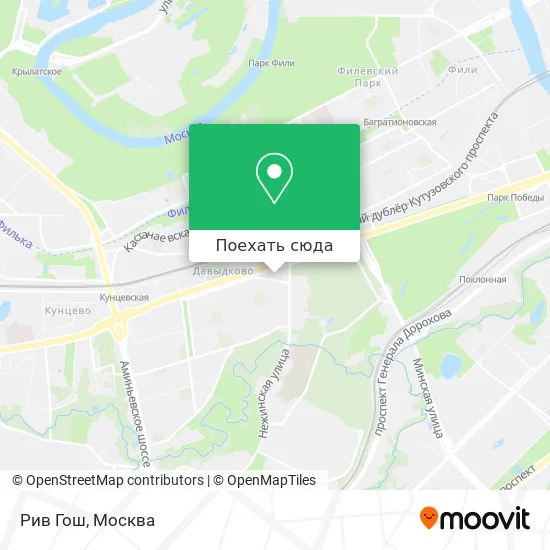 Карта Рив Гош