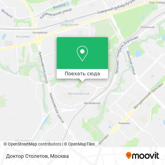 Карта Доктор Столетов