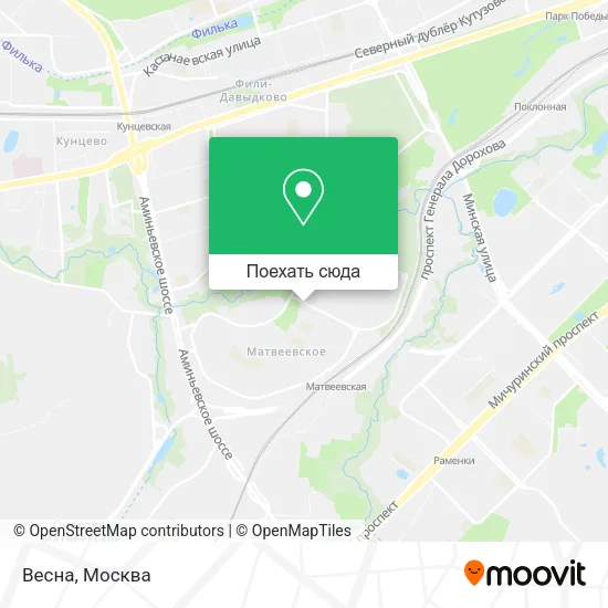 Карта Весна