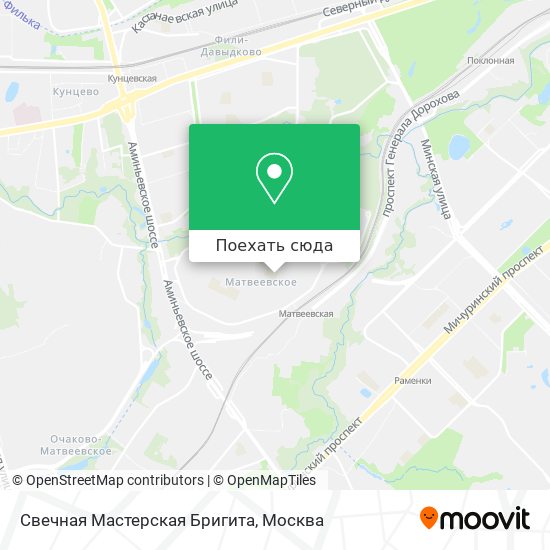 Карта Свечная Мастерская Бригита