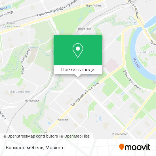 Карта Вавилон мебель