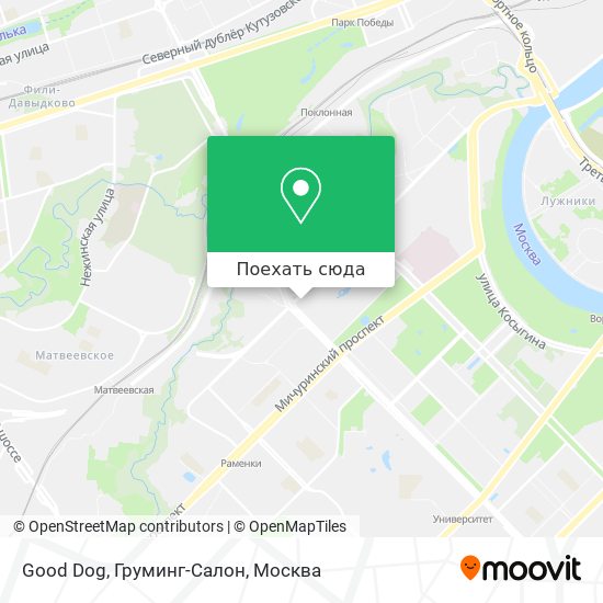 Карта Good Dog, Груминг-Салон