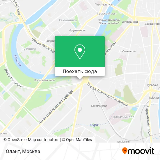 Карта Олант