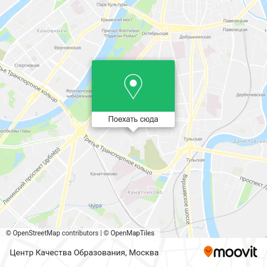 Карта Центр Качества Образования