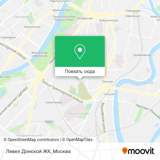 Карта Левел Донской ЖК