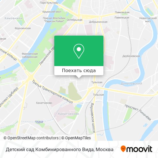 Карта Детский сад Комбинированного Вида