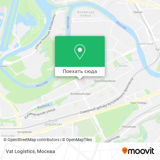 Карта Vat Logistics