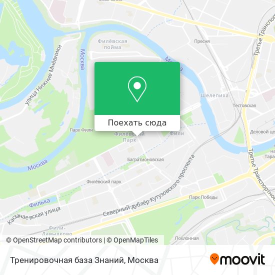 Карта Тренировочная база Знаний
