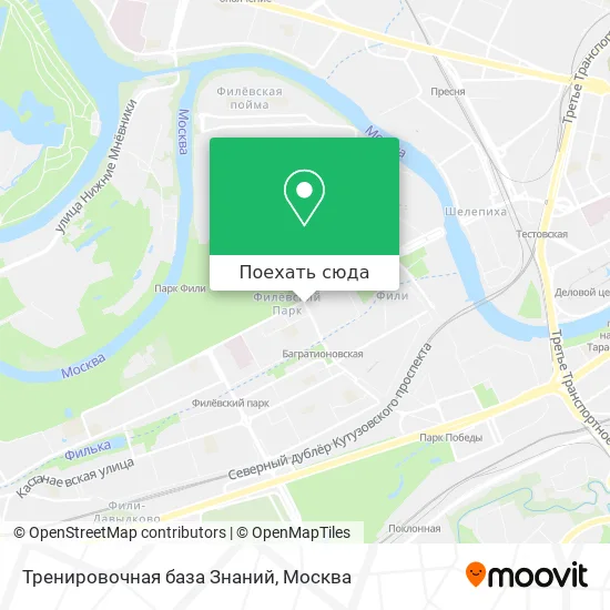 Карта Тренировочная база Знаний