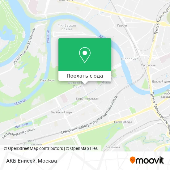 Карта АКБ Енисей