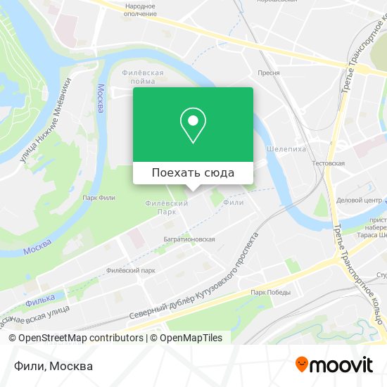 Карта Фили