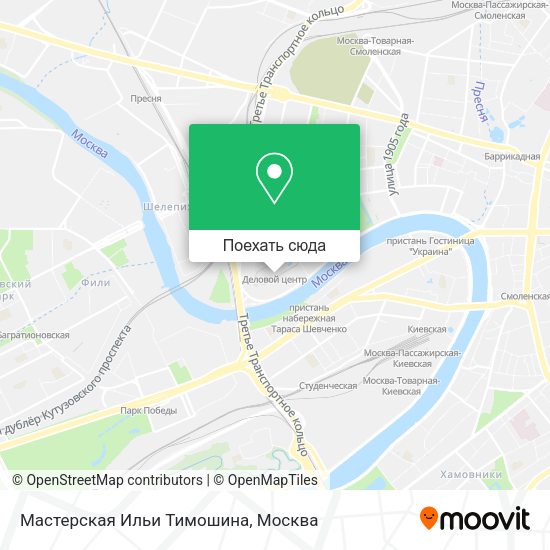 Карта Мастерская Ильи Тимошина