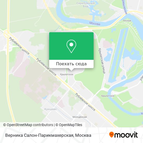 Карта Верника Салон-Парикмахерская