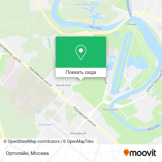 Карта Ортолайн