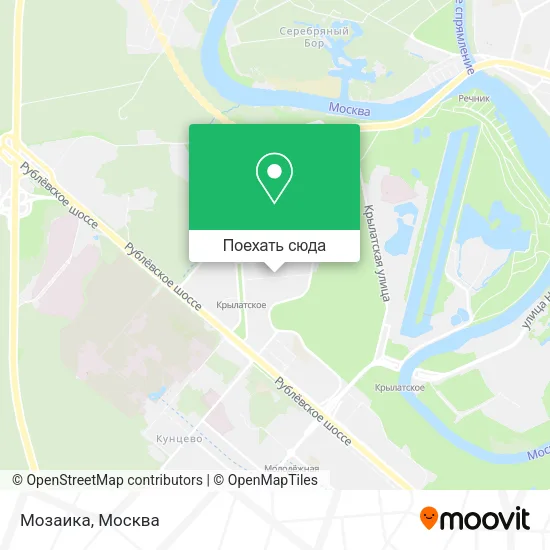 Карта Мозаика