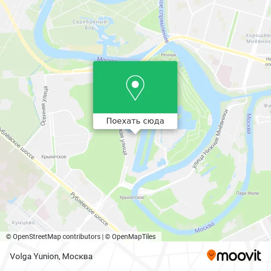 Карта Volga Yunion