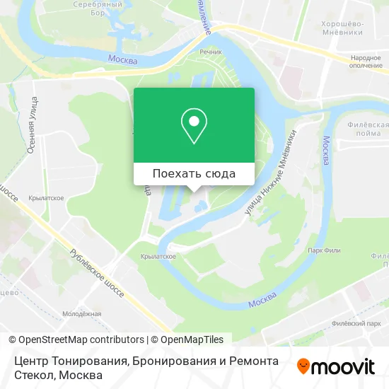 Карта Центр Тонирования, Бронирования и Ремонта Стекол