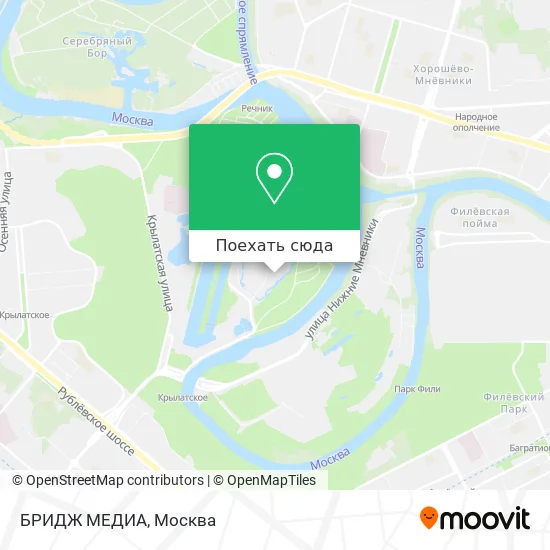 Карта БРИДЖ МЕДИА