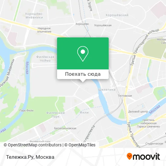 Карта Тележка.Ру