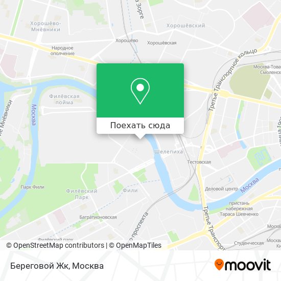 Карта Береговой Жк