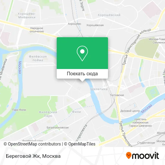 Карта Береговой Жк