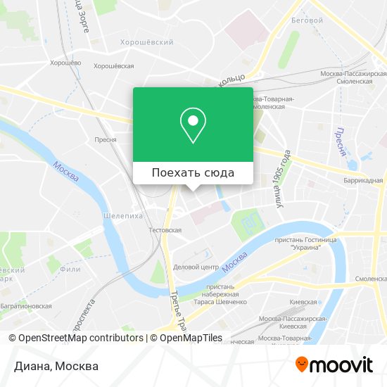 Карта Диана