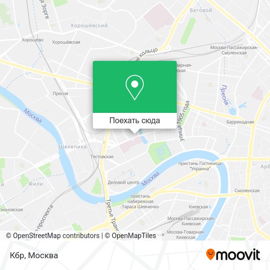 Карта Кбр
