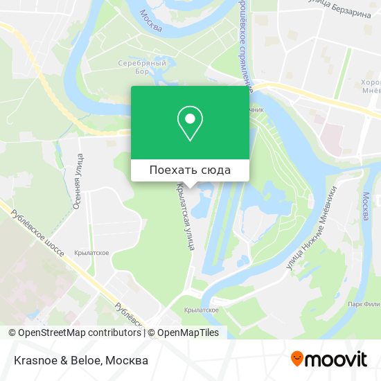 Карта Krasnoe & Beloe