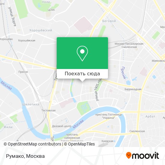 Карта Румако