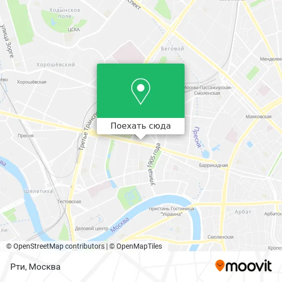 Карта Рти