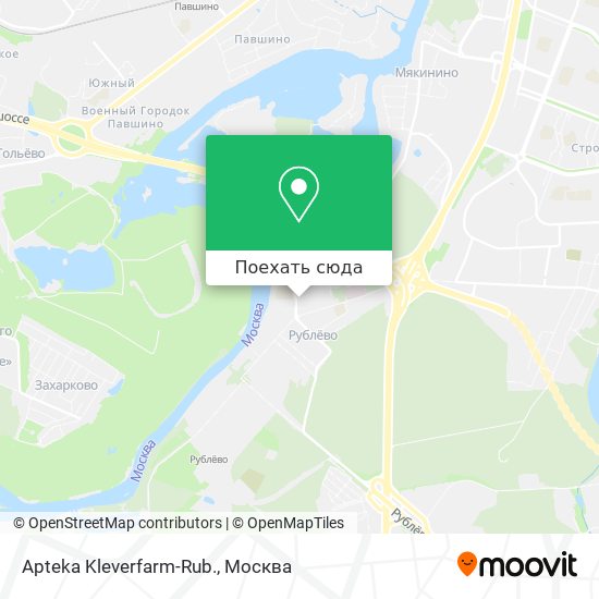Карта Apteka Kleverfarm-Rub.