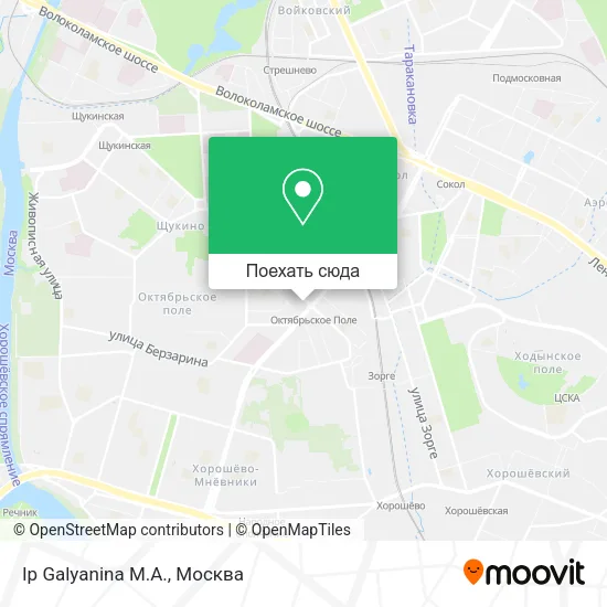 Карта Ip Galyanina M.A.