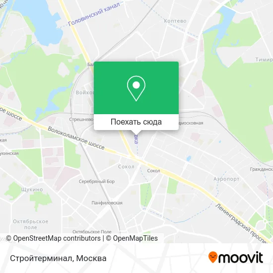 Карта Стройтерминал